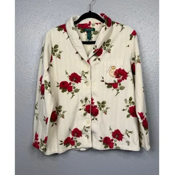 Lauren Ralph Lauren Women’s Vintage Floral Sleep Wear Set / Size-Large - Picture 2 of 16